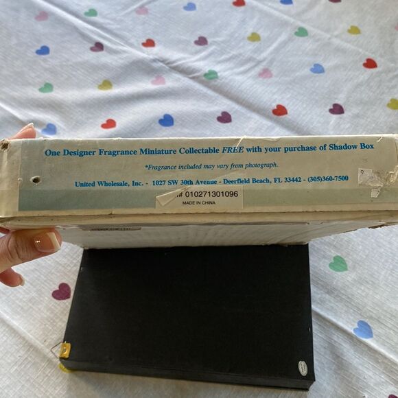 Vintage Fragrance Collectors Mirrored Shadow Box - Picture 7 of 7